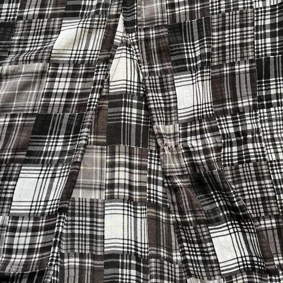 BCBGeneration plaid mesh maxi skirt - Picture 4 of 5